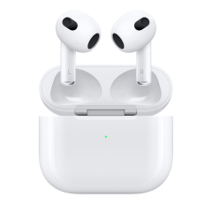Sluchátka Apple AirPods (3. generace) s MagSafe pouzdrem, bílá
