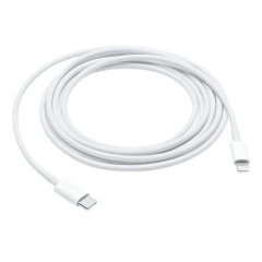 Apple USB-C to Lightning Cable (2m) - datový kabel, bílá