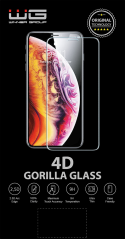 Ochranné sklo 4D Full Glue Motorola Moto G73 5G, černá