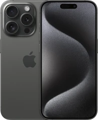 Apple iPhone 15 Pro 128 GB, černý titan
