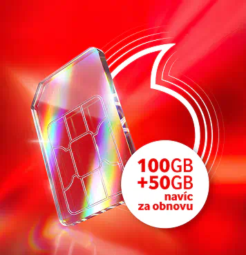 Vodafone Prepaid Card s 5 GB dat