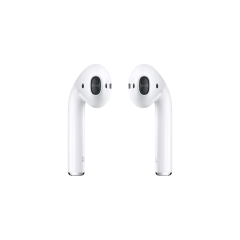 Sluchátka Apple AirPods (2019) s bezdrátovým nabíjením, bílá