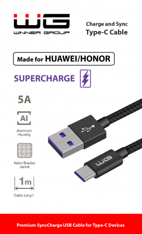 Datový kabel Type-C 5A Super Charge