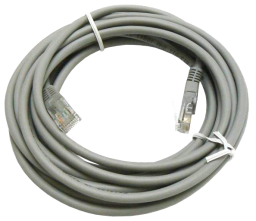 DATACOM Patch cord UTP CAT6 5m, šedá