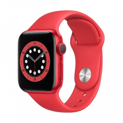 Apple Watch Series 6 GPS - 40mm, červená