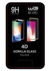 Ochranné sklo 4D Full Glue iPhone 12/iPhone 12 Pro, Černá
