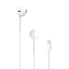 Sluchátka Apple EarPods s konektorem Lightning, bílá