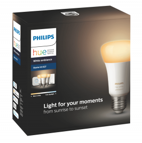 Philips Hue Bluetooth 3x žárovka LED E27 9,5W