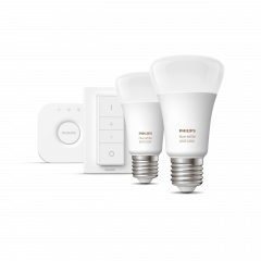 Philips Hue 2x Bluetooth žárovka LED E27 9W, bílá