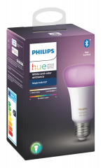 Philips Hue Bluetooth žárovka LED E27 9W, bílá