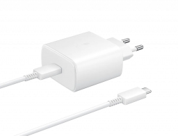 Síťová nabíječka Samsung Fast Charge 45W (bílá)