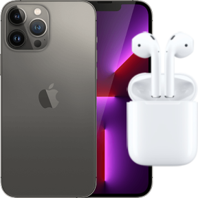 Apple iPhone 13 Pro Max 128 GB + AirPods 2019