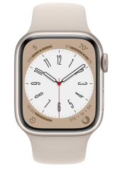 Apple Watch series 8 GPS - 41 mm, starlight/starlight sport band