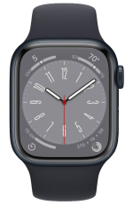 Apple Watch series 8 GPS - 45 mm, midnight/midnight sport band