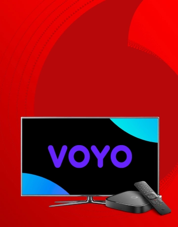 Banner pro Voyo v ceně Vodafone TV