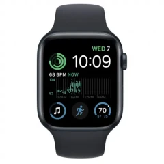 Apple Watch SE GPS (2022) - 44 mm midnight, midnight sport band