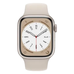 Apple Watch series 8 GPS - 45 mm starlight/starlight sport band