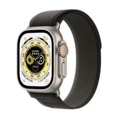 Apple Watch Ultra GPS - 49 mm - M/L black/gray train loop