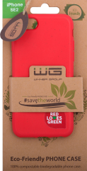 Pouzdro ECO 100% compostable iPhone 7/8/SE (2020)/SE 2022, červená