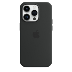 Silikonový kryt s MagSafe iPhone 14 Pro, černá