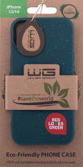 Pouzdro ECO 100% compostable iPhone 14/iPhone 13, tmavě zelená
