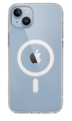Pouzdro Comfort Magnet iPhone 14, průhledná