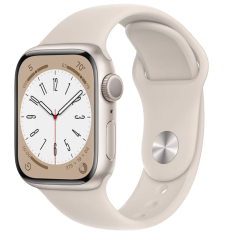 Apple Watch series 8 GPS - 41 mm starlight/starlight sport band