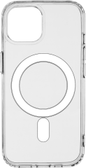 Pouzdro Comfort Magnet iPhone 15, průhledná