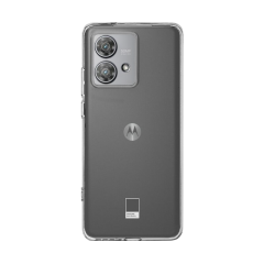 Pouzdro Azzaro TPU slim case Motorola Edge 40 Neo, průhledná