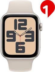 Apple Watch SE GPS+Cell 44mm, hvězdně bílá