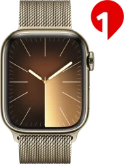 Apple Watch Series 9 GPS+Cell 41mm Gold zlatá