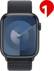 Apple Watch Series 9 GPS+Cell 45mm, temně inkoustová L
