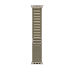 Řemínek Apple Watch 49mm Olive Alpine Loop – M, olivová