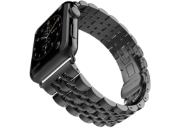 Řemínek Apple Watch 44/45 mm kovový, černá
