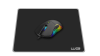Bundle drátová RGB herní myš + podložka