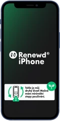 Apple iPhone 12 64 GB - CERTIFIKOVANÝ POUŽITÝ (záruka 24 měsíců), modrá
