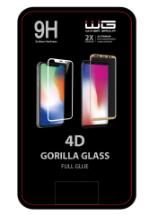 Ochranné sklo 4D Full Glue iPhone X/iPhone XS/iPhone 11 Pro, černá