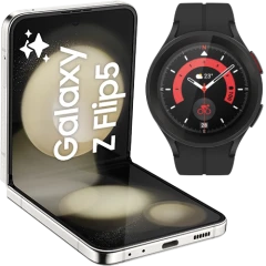 Samsung Galaxy Z Flip5 256 GB + dárek, béžová