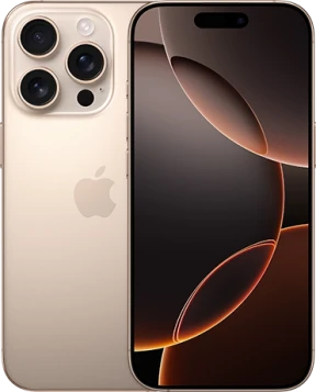 Apple iPhone 16 Pro 128 GB, pouštní titan