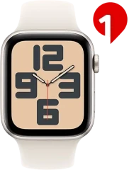 Apple Watch SE (2024) GPS+Cell 40mm, hvězdně bílá