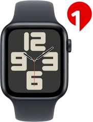 Apple Watch SE (2024) GPS+Cell 40mm, temně inkoustová