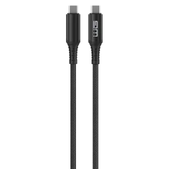 Datový kabel 240W Type-C - Type-C 1m 40Gbps data transfer, černá