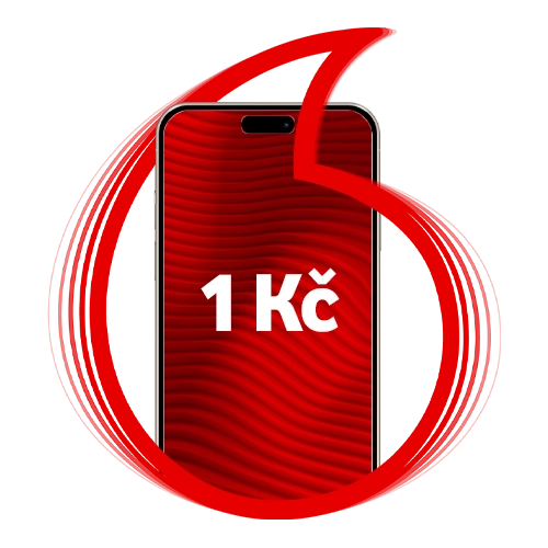 Ukázka mobilní aplikace Vodafone s nastavením roamingu