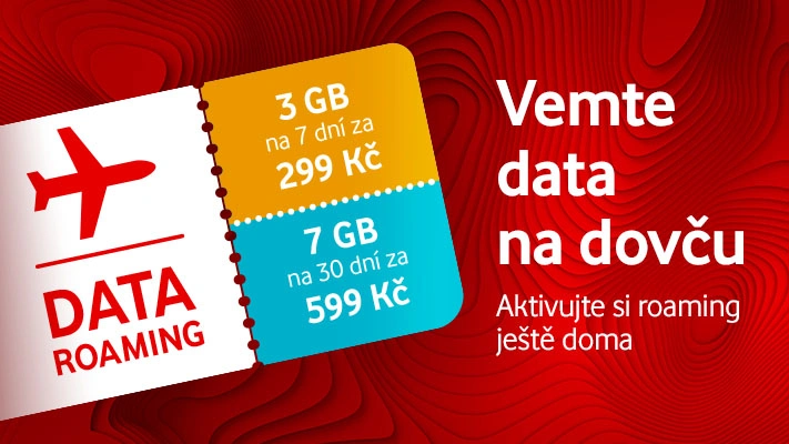 Roaming promo banner: Vemte data na dovču