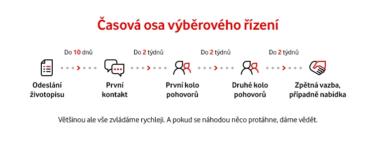 Ilustrační schéma jednotlivých kroků výběrového řízení