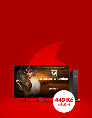 Banner pro Pevný internet s Vodafone TV