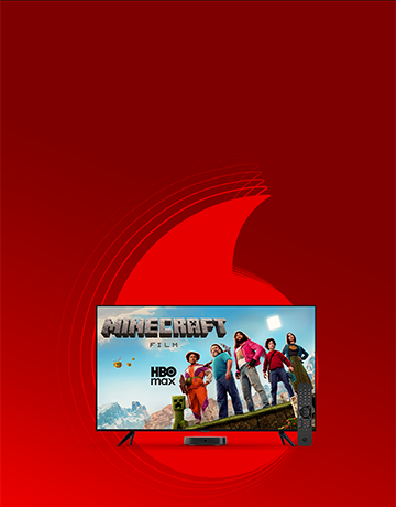 Banner pro HBO Max v ceně Vodafone TV