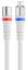 Koaxiální kabel Flylead IEC-M - F-M 1,5m