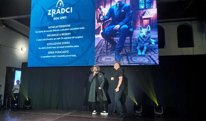 Oznámení druhé série Zrádců