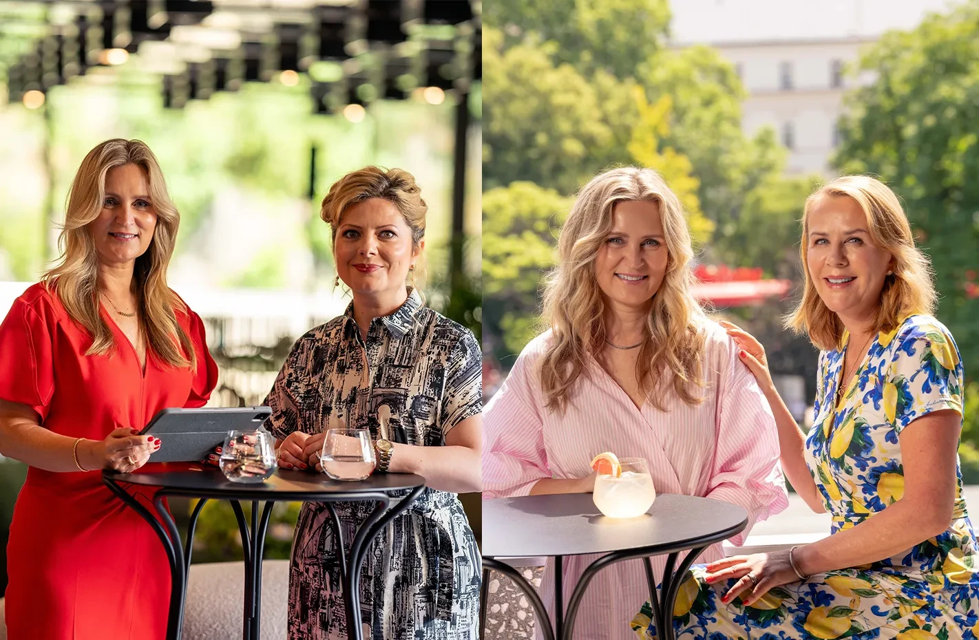 Veronika Brázdilová, Violeta Luca a Marika Auramo v rozhovoru